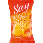 Чипсы пшенично-картофельные Луковые колечки Say1