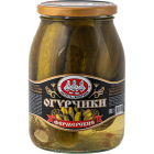 Огурцы маринованные хрустящие Скатерть- самобранка1