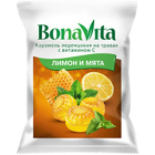 Карамель леденцовая Лимон и мята с витамином С Bona Vita1