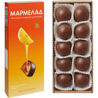 Мармелад Апельсин в горьком шоколаде с мятой Lukomorye1