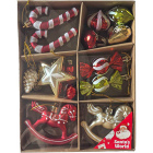 Cкидка Набор шаров и украшений елочных. Акционный товар в каталоге