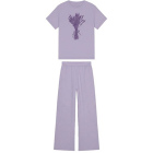 Пижама женская футболка + брюки1