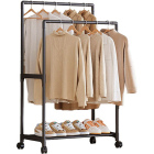 Вешалка напольная на колесах1
