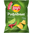 Чипсы картофельные рифленые Lay’s1