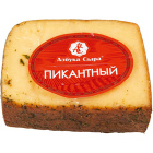 Сыр копченый с пряностями Пикантный Азбука Сыра1