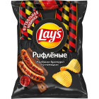 Чипсы картофельные рифленые Lay’s1