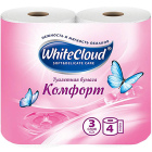 Туалетная бумага белая WhiteCloud1