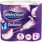Туалетная бумага белая WhiteCloud1