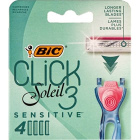 Кассеты сменные для бритья Click 3 Soleil Bic1