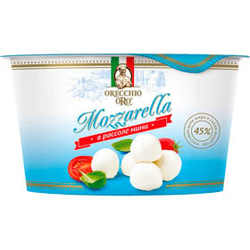 Cкидка Сыр мягкий Моцарелла Orecchio Oro. Акционный товар в каталоге