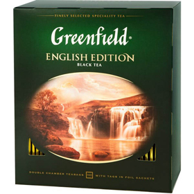 Cкидка Чай черный English Edition Greenfield. Акционный товар в каталоге