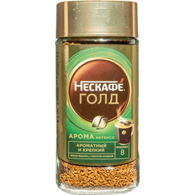 Cкидка Кофе растворимый Aroma Intenso Нескафе Голд. Акционный товар в каталоге