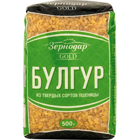 Cкидка Крупа пшеничная Булгур Зернодар Gold. Акционный товар в каталоге
