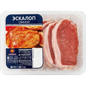 Cкидка Эскалоп свиной Останкино. Акционный товар в каталоге