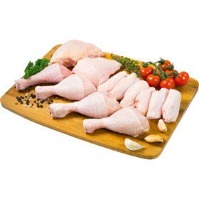 Cкидка Ассорти цыплят-бройлеров Семь холмов: голень + бедро + крыло. Акционный товар в каталоге