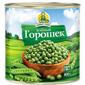 Cкидка Овощная консервация Hanna’s Farm. Акционный товар в каталоге