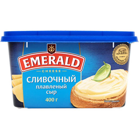 Cкидка Сыр плавленый Emerald. Акционный товар в каталоге