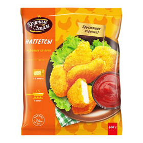 Cкидка Наггетсы куриные из печи Крутим-Лепим. Акционный товар в каталоге