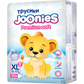 Cкидка Подгузники-трусики Premium Soft Joonies. Акционный товар в каталоге
