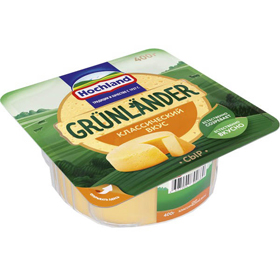 Cкидка Сыр полутвердый Грюнландер. Акционный товар в каталоге