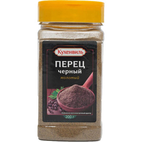 Cкидка Перец черный молотый Кухенвиль. Акционный товар в каталоге