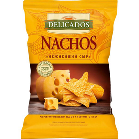 Cкидка Чипсы кукурузные Nachos Delicados. Акционный товар в каталоге