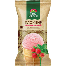 Cкидка Мороженое пломбир Село Зеленое. Акционный товар в каталоге
