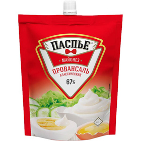 Cкидка Майонез Провансаль Классический Паспье. Акционный товар в каталоге