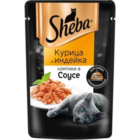 Cкидка Корм для кошек влажный Sheba / Sheba Pleasure. Акционный товар в каталоге