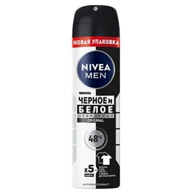 Cкидка Антиперспирант-спрей Невидимый для черного и белого Nivea Men. Акционный товар в каталоге
