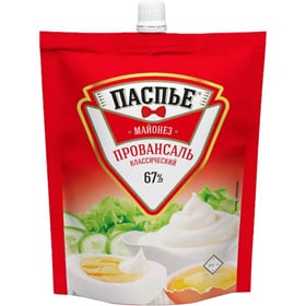Cкидка Майонез Провансаль классический Паспье. Акционный товар в каталоге