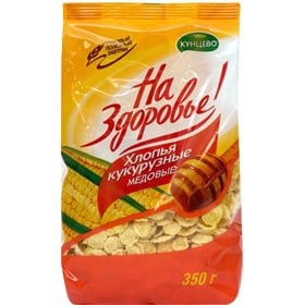Cкидка Хлопья кукурузные На Здоровье!. Акционный товар в каталоге