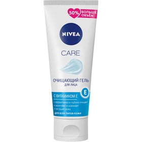 Cкидка Гель для лица очищающий Nivea Care. Акционный товар в каталоге