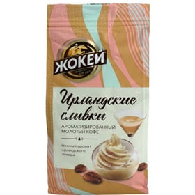 Cкидка Кофе молотый Ирландские сливки Жокей. Акционный товар в каталоге