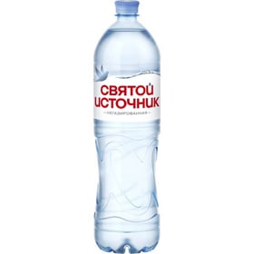 Cкидка Вода питьевая Святой Источник. Акционный товар в каталоге