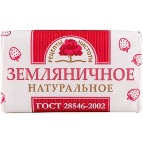Cкидка Мыло туалетное Земляничное Рецепты чистоты. Акционный товар в каталоге