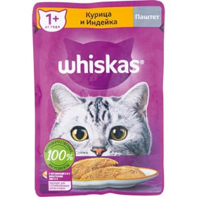 Cкидка Корм для кошек влажный Whiskas. Акционный товар в каталоге