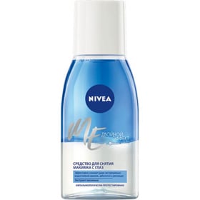 Cкидка Средство для удаления макияжа с глаз Двойной эффект Nivea. Акционный товар в каталоге