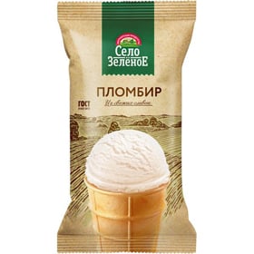 Cкидка Мороженое пломбир Село Зеленое. Акционный товар в каталоге