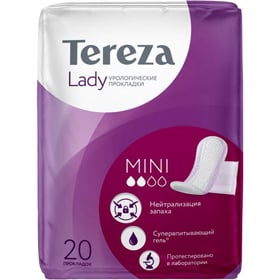 Cкидка Прокладки урологические Мини Tereza Lady. Акционный товар в каталоге