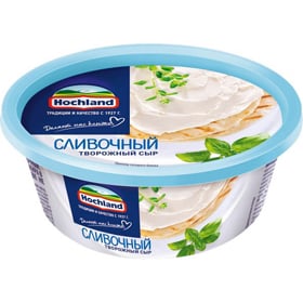 Cкидка Сыр творожный Hochland. Акционный товар в каталоге