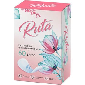 Cкидка Прокладки ежедневные Софт Ruta. Акционный товар в каталоге